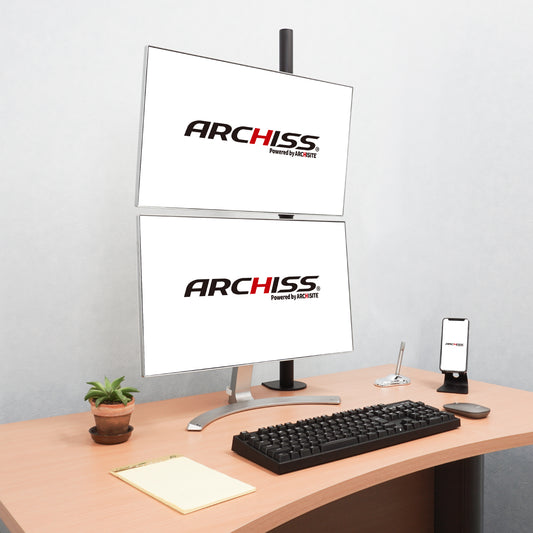 水平 ロングポール 液晶モニターアーム AS-MABH02