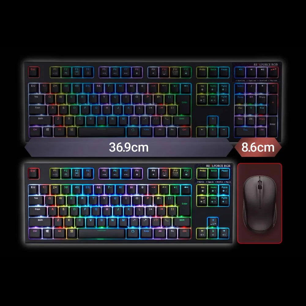 【販売終了】REALFORCE RGB TKL / R2TLA-US4G-BK