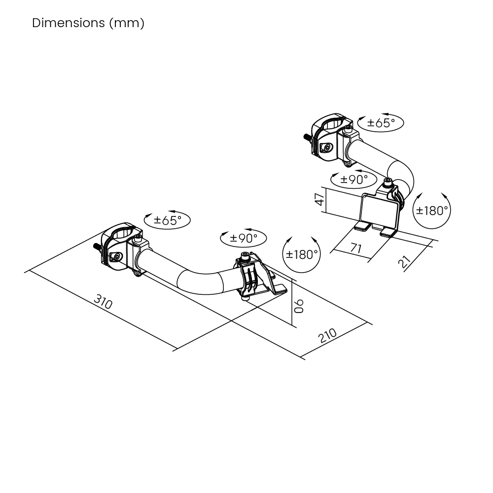【先行予約】ScreenLock Pro 34-57インチ Black