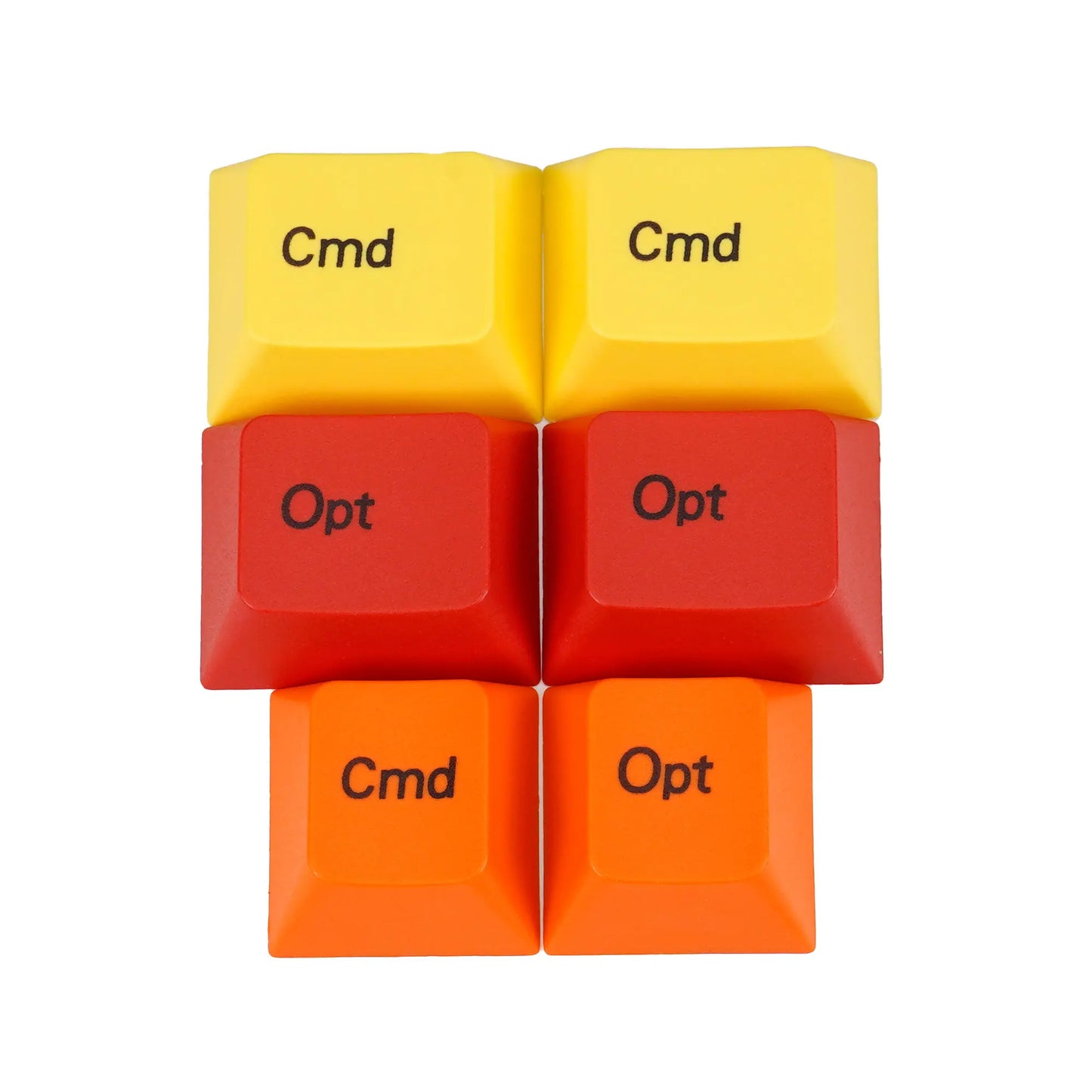 カラーキーキャップセット - Mac用Cmd/Optキー(バルク品)