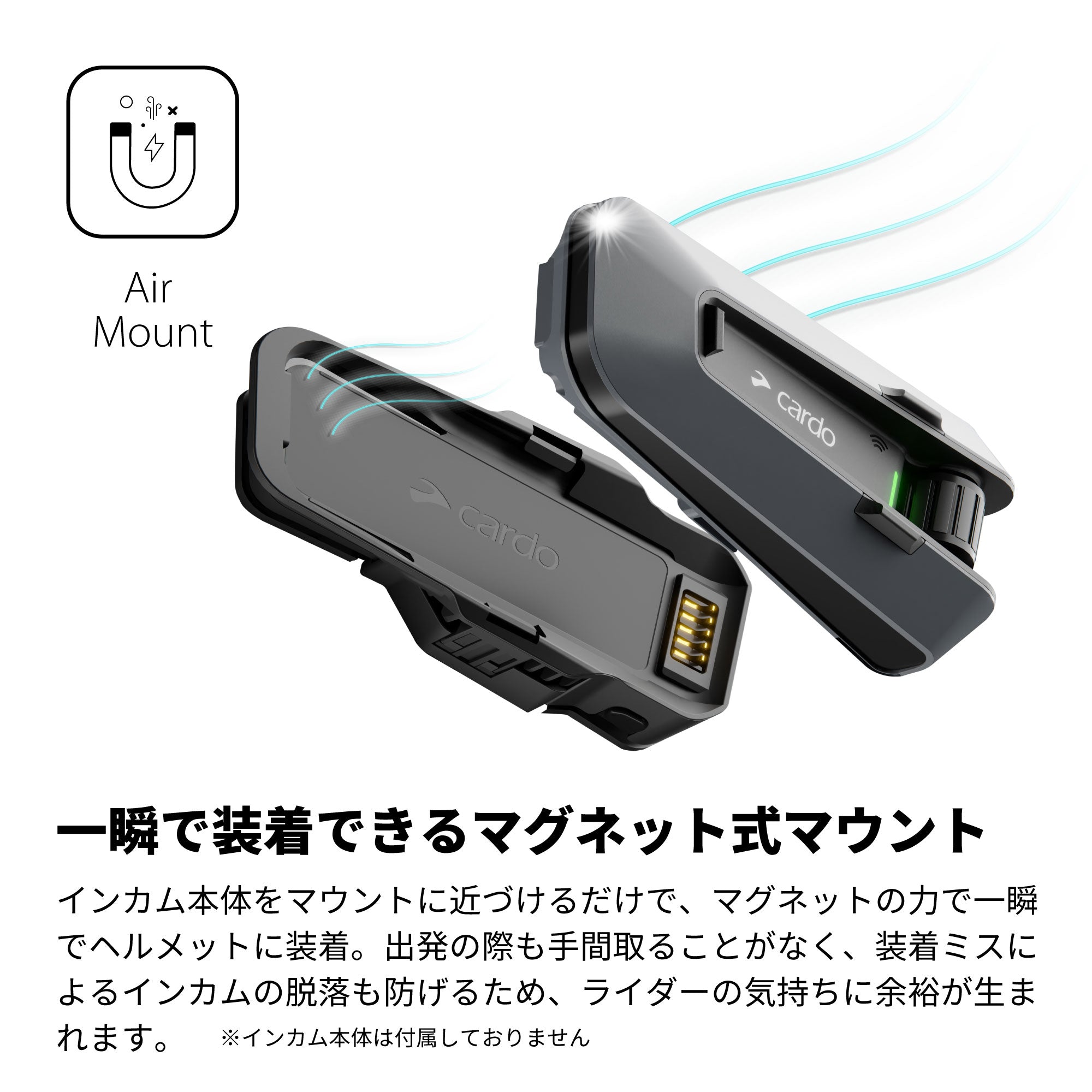 PACKTALK PRO/EDGE - 2nd Helmet Kit (Sound by JBL) セカンド