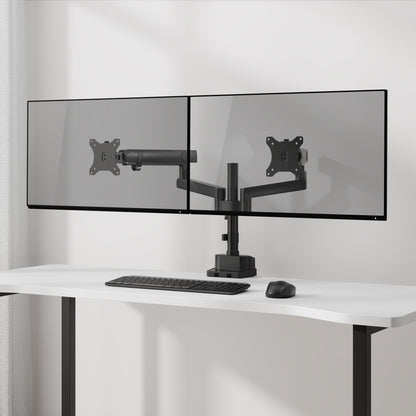 メカニカルスプリング式 デュアル液晶モニターアーム