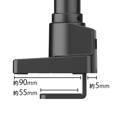 メカニカルスプリング式 デュアル液晶モニターアーム
