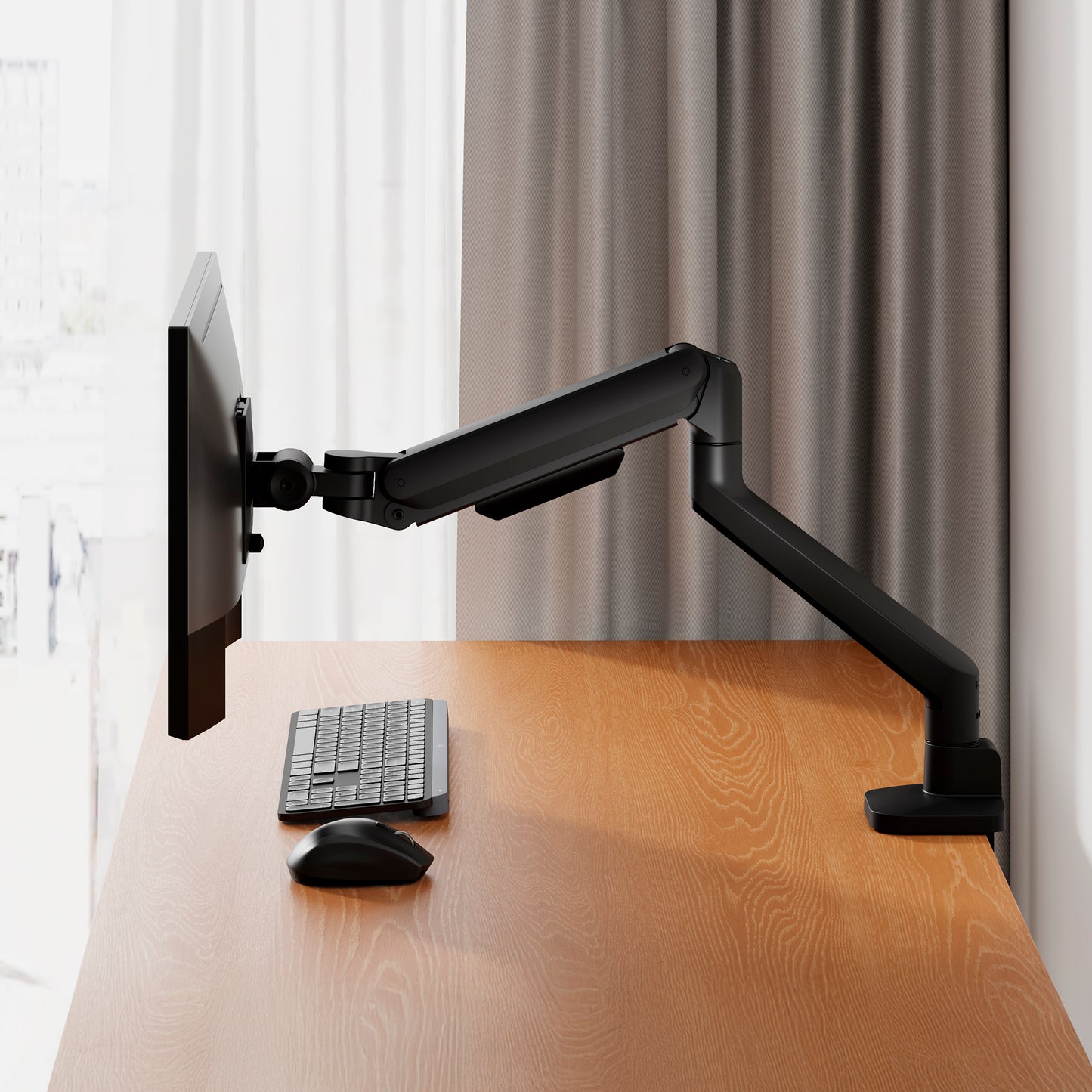 メカニカルスプリング式 液晶モニターアーム AS-MABM04