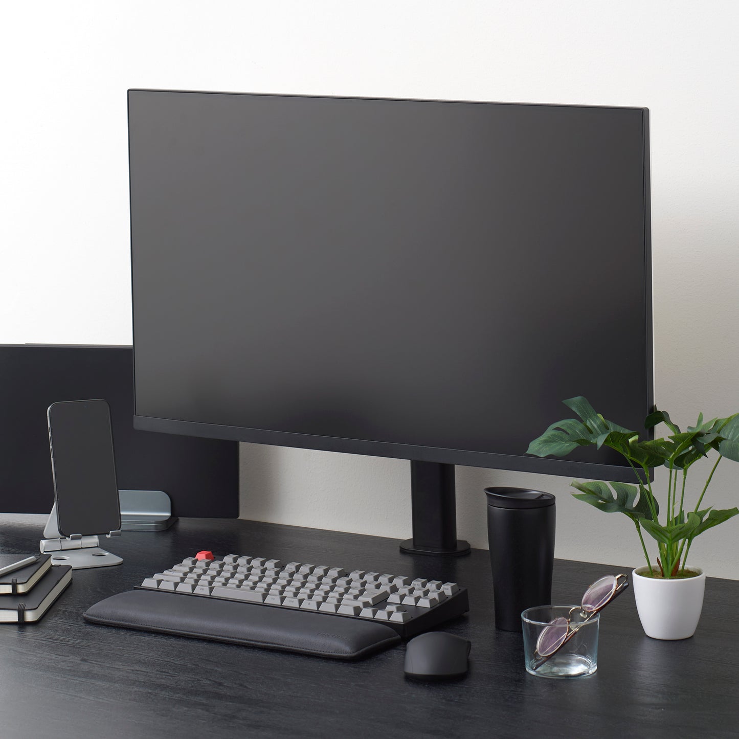 10段階調節 昇降液晶モニターアーム