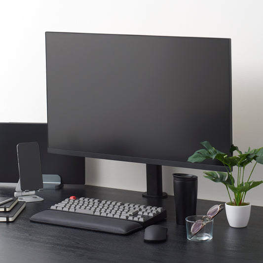 10段階調節 昇降液晶モニターアーム