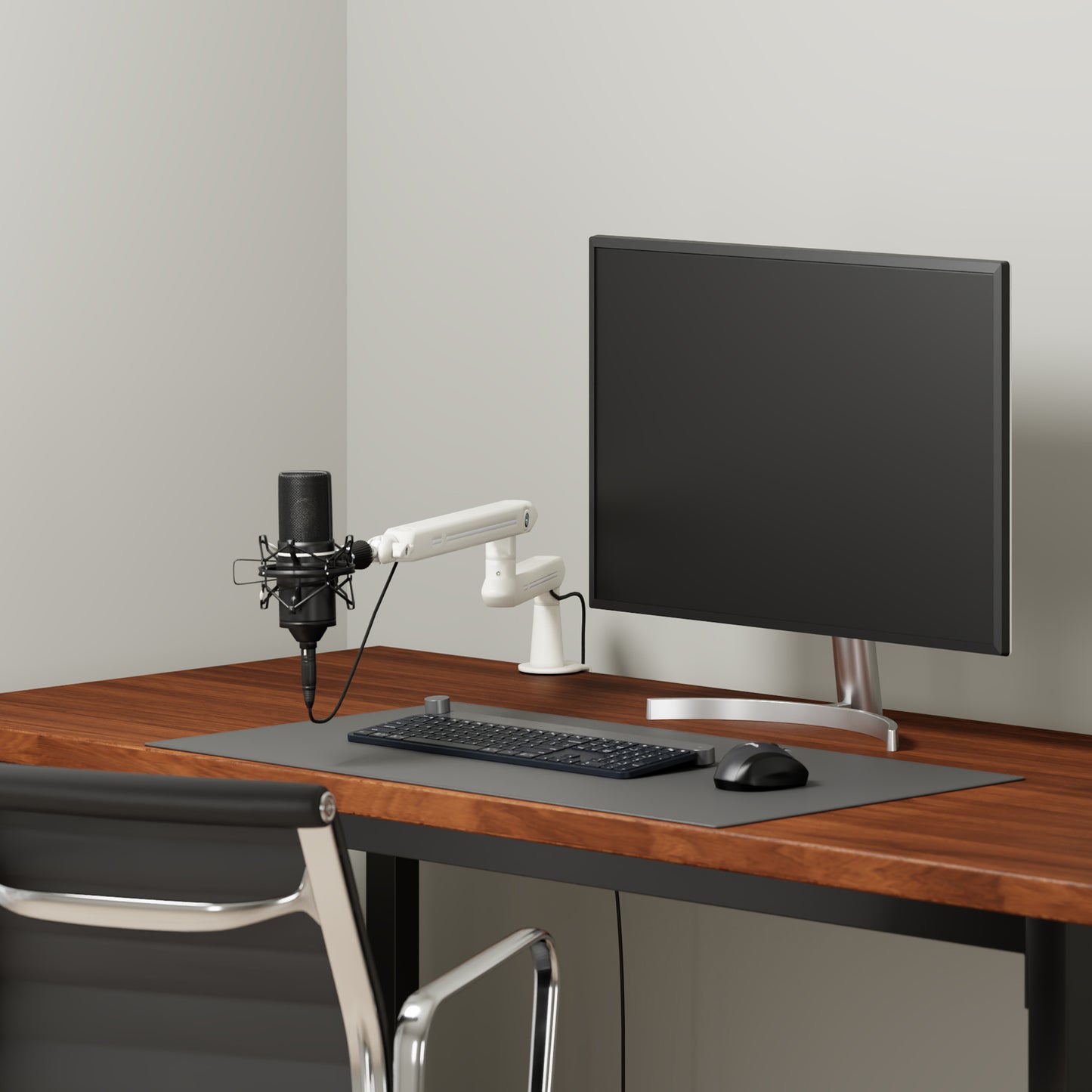 高さ2段階対応 マイクブームアーム