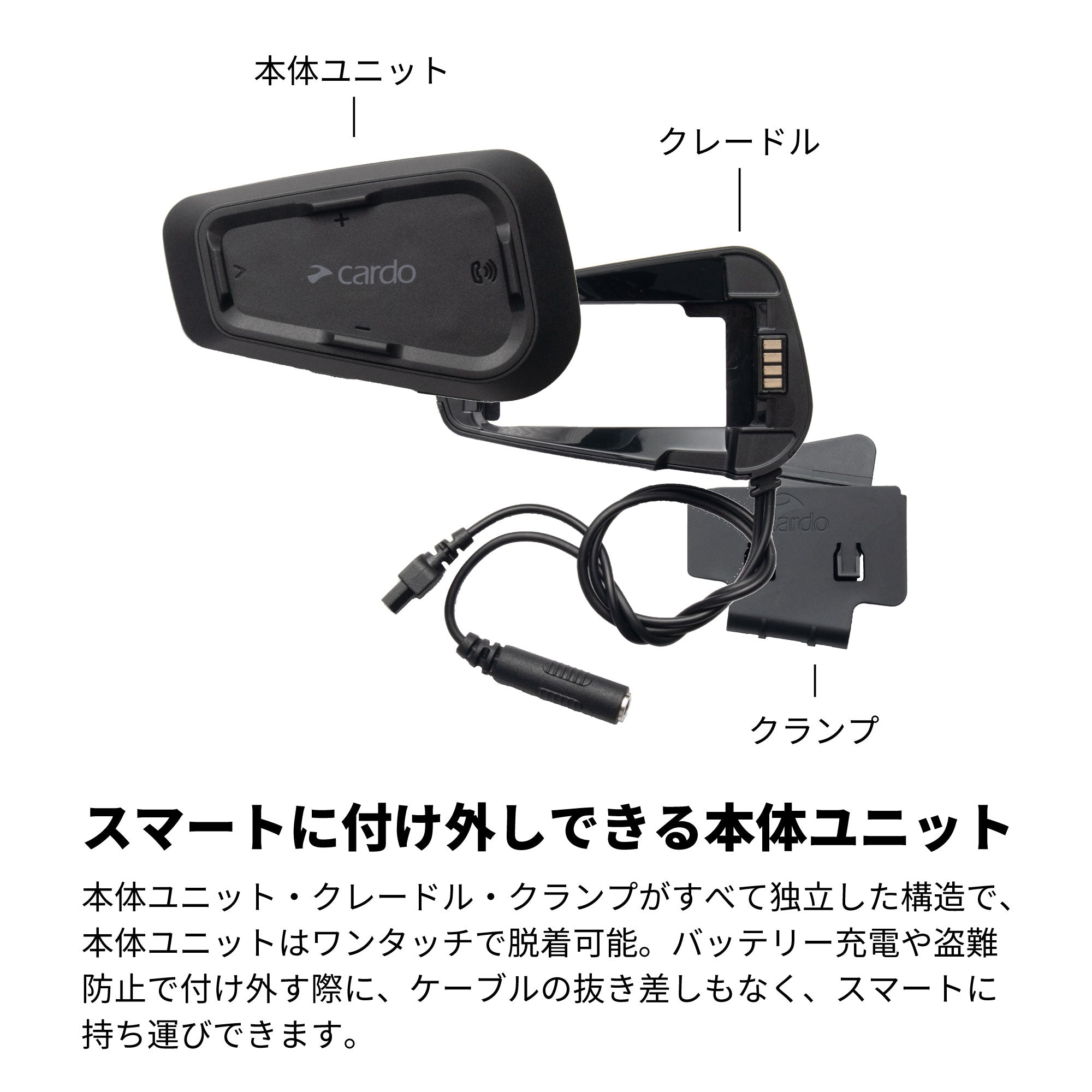 FREECOM/SPIRIT - 2nd Helmet Kit（セカンドヘルメットキット）｜Cardo