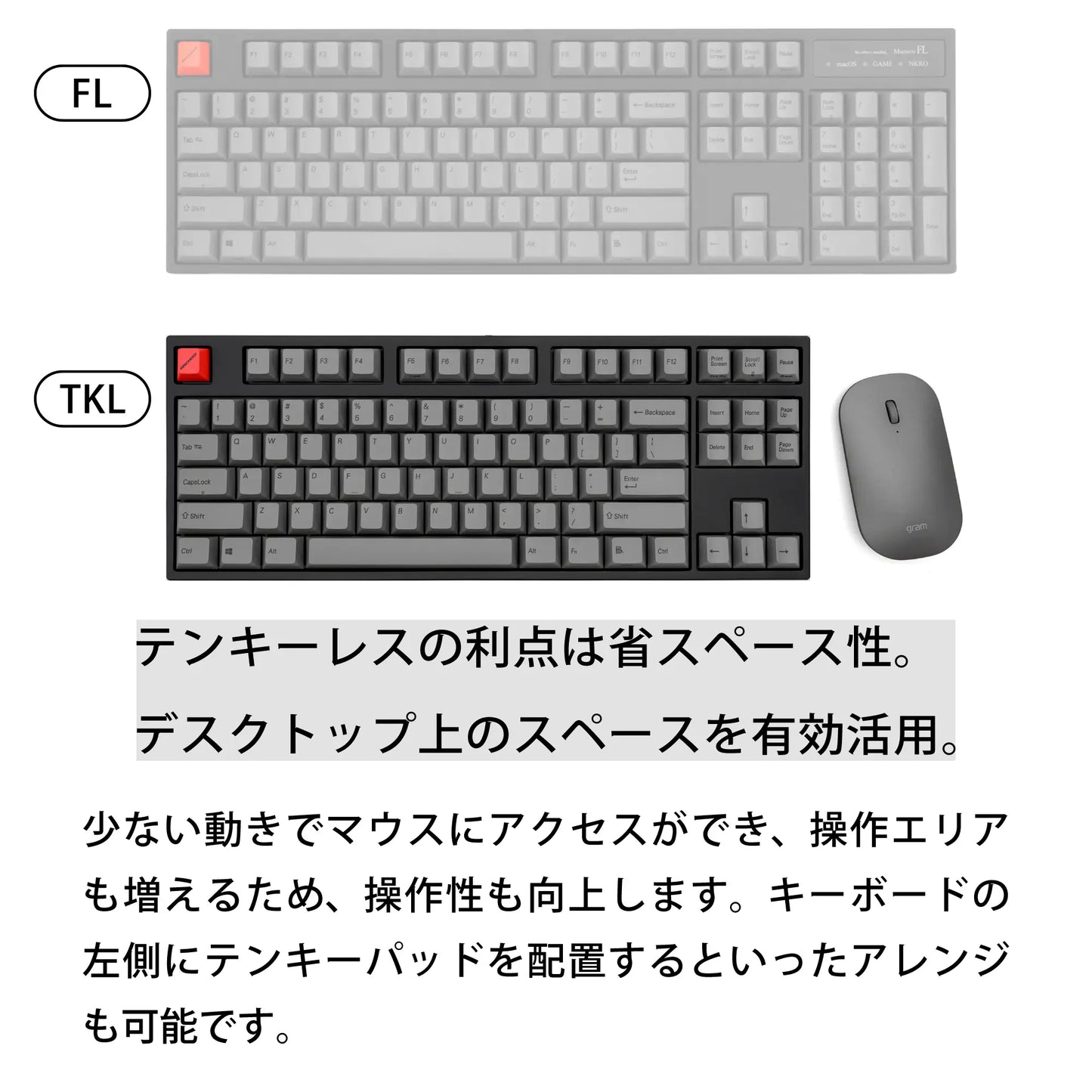 Maestro TKL - 英語配列