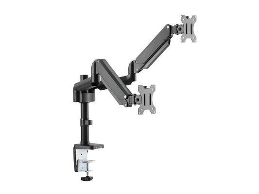 ガススプリング式 ４軸 デュアル液晶モニターアーム