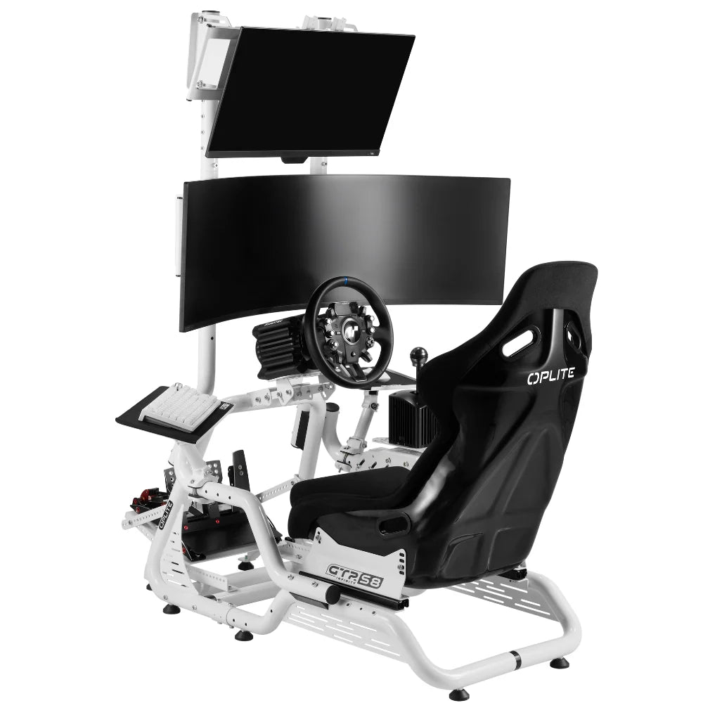 S8 On Top Monitor Mount White
