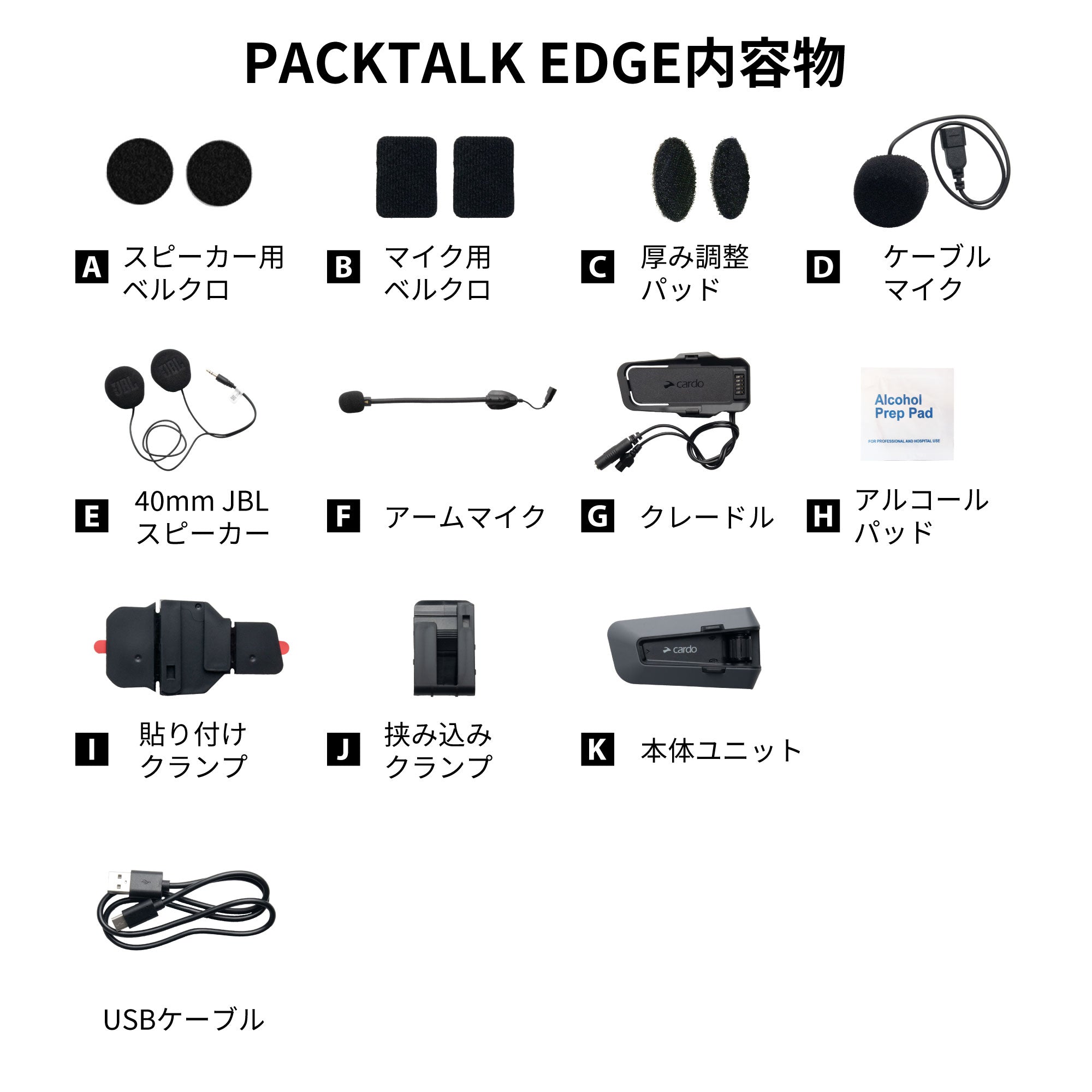 【新品】Cardo. Packtalk Edge 日本語最新 Ver 説明書付 PACKTALK EDGE（パックトークエッジ）｜Cardo（カルド） – アーキ