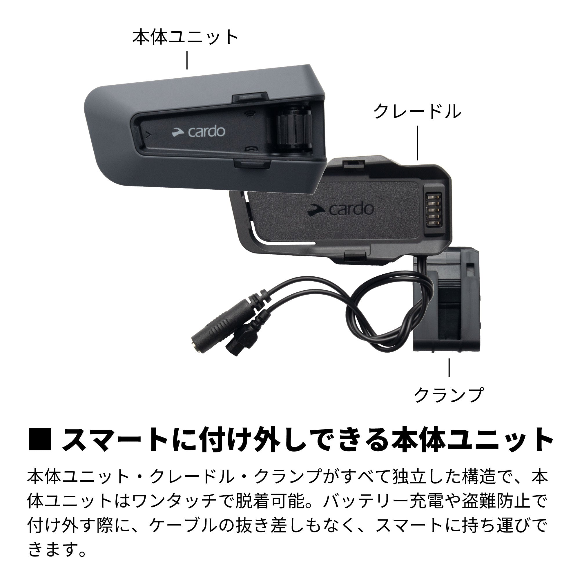 PACKTALK EDGE（パックトークエッジ）｜Cardo（カルド） – アーキ
