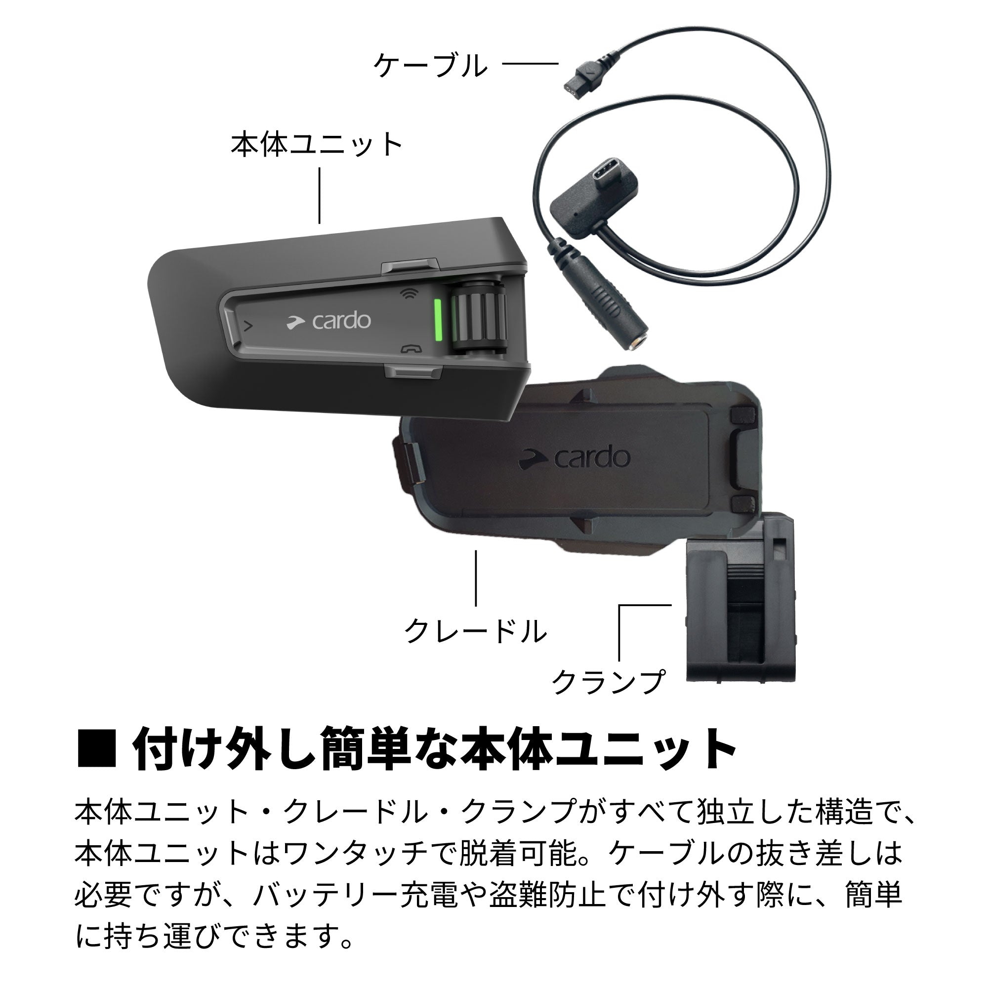 PACKTALK NEO（パックトークネオ）｜Cardo（カルド） – アーキサイト