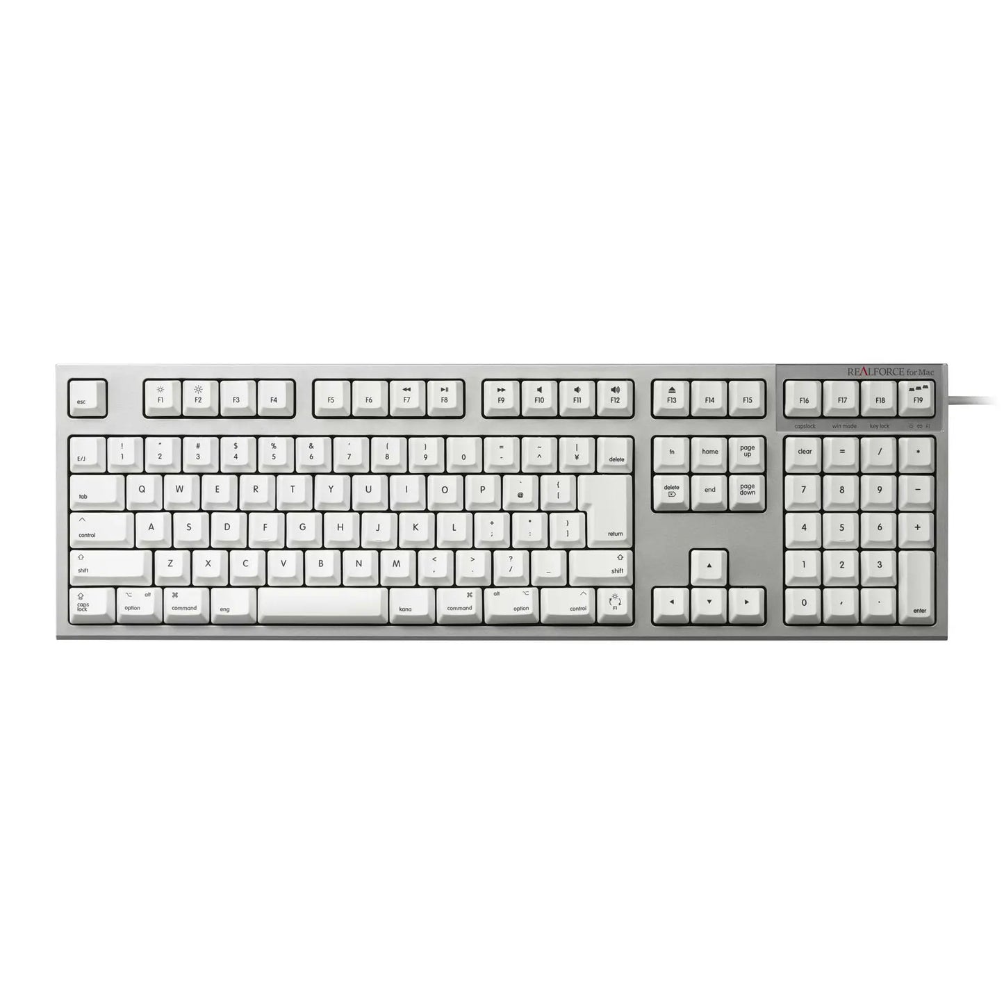 【販売終了】REALFORCE SA for Mac / R2SA-JP3M-WH