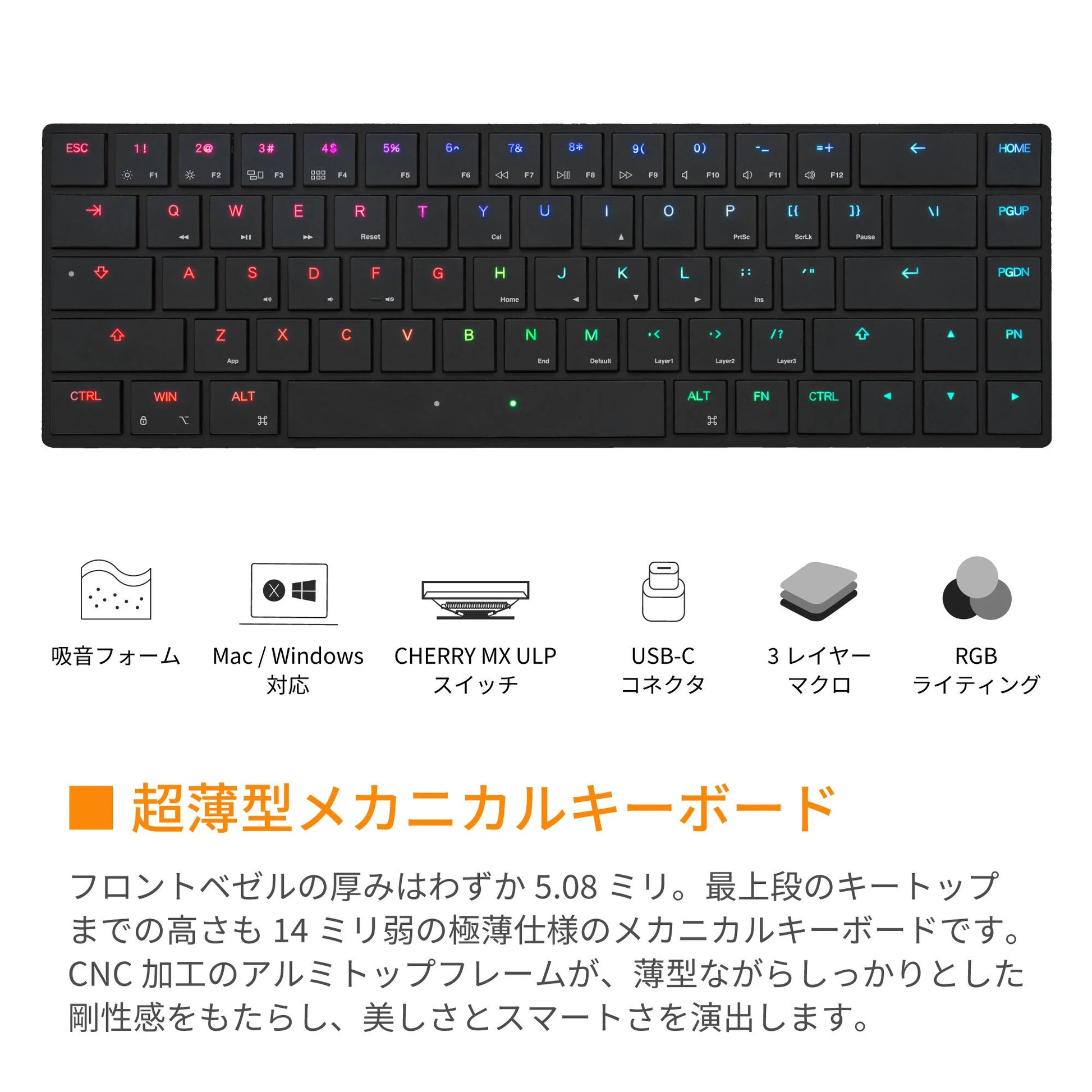 Mistel AIRONE(ミステル エアワン) - 英語配列 – アーキサイト Mistel AIRONE(ミステル エアワン) - 英語配列 – アーキサイト
