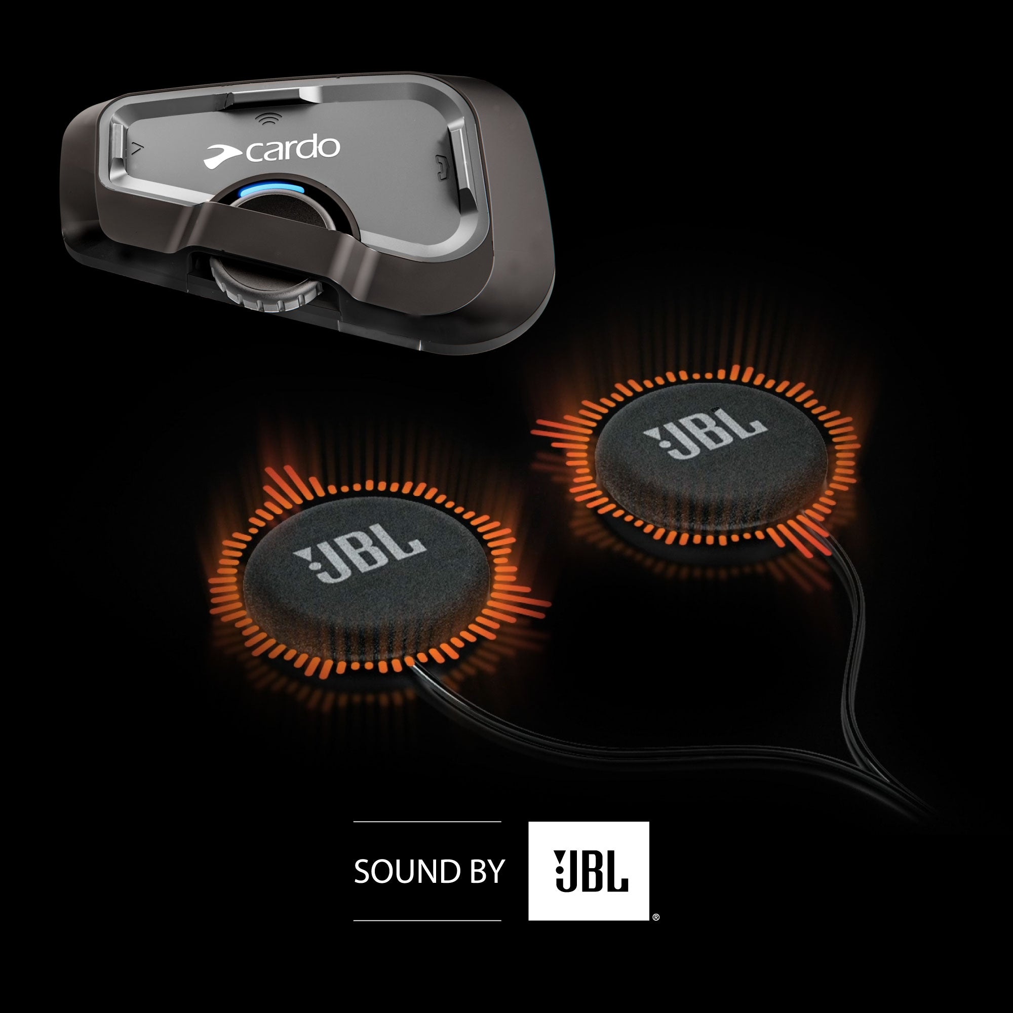 Cardo FREECOM/SPIRIT セカンドヘルメットキット JBL Freecom/Spirit JBL 2nd Helmet Kit | Cardo Systems