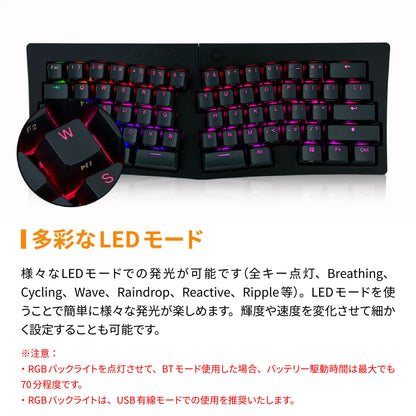 【販売終了】BAROCCO MD600 Alpha BT RGB - 英語配列