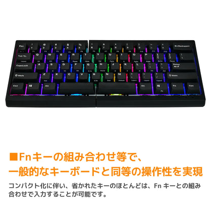 【販売終了】BAROCCO MD600v3 RGB Classic Black - 英語配列